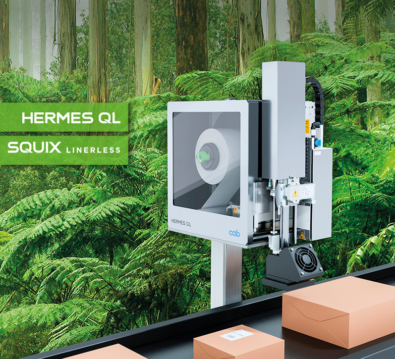 cab Linerless Druck- und Etikettiersysteme cab Linerless Druck- und Etikettiersysteme
