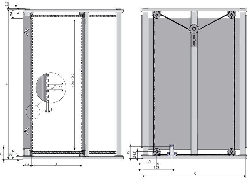 Maßzeichnung LPM 6000, 7000 Maßzeichnung LPM 6000, 7000