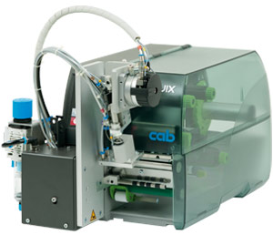 cab Etikettendrucker SQUIX mit Applikator SQ 3200