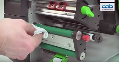 cab SQUIX: clean print roller
